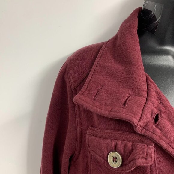 PrAna Women's Tori Double Breasted High Collar Military Style Jacket Size M - Picture 3 of 13